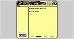 Desktop Screenshot of freizeitclub-saxen.com