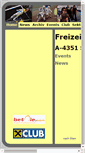 Mobile Screenshot of freizeitclub-saxen.com